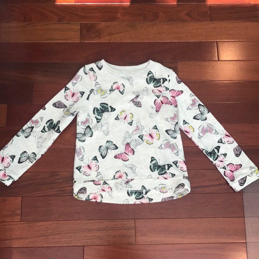 H&M butterfly long sleeve